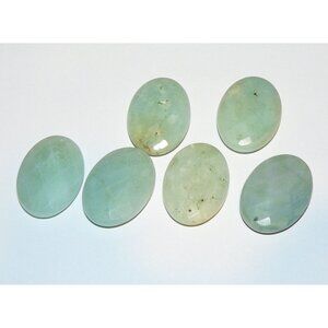 Faceted Oval Light Blue Amazonite Pendant